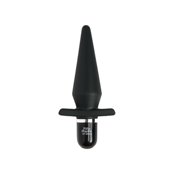 Delicious Fullness - Vibrerende buttplug (Zwart)